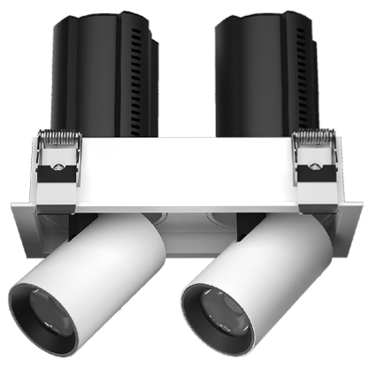 Đèn âm trần 2x15W